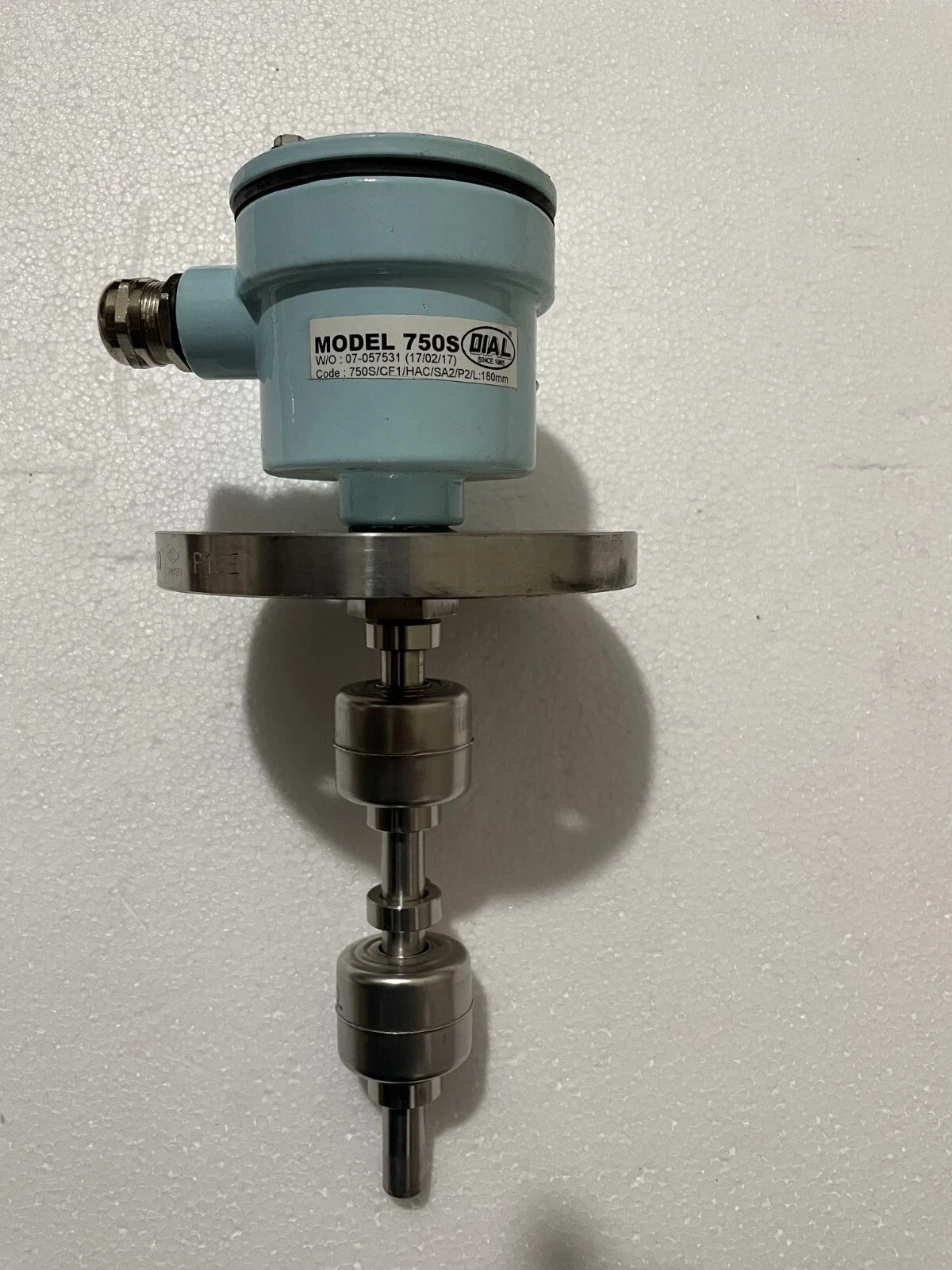 Dial Instruments 750S - 700S Series Magnetic Level Switch Code 750S/CF1/HAC/SA2/